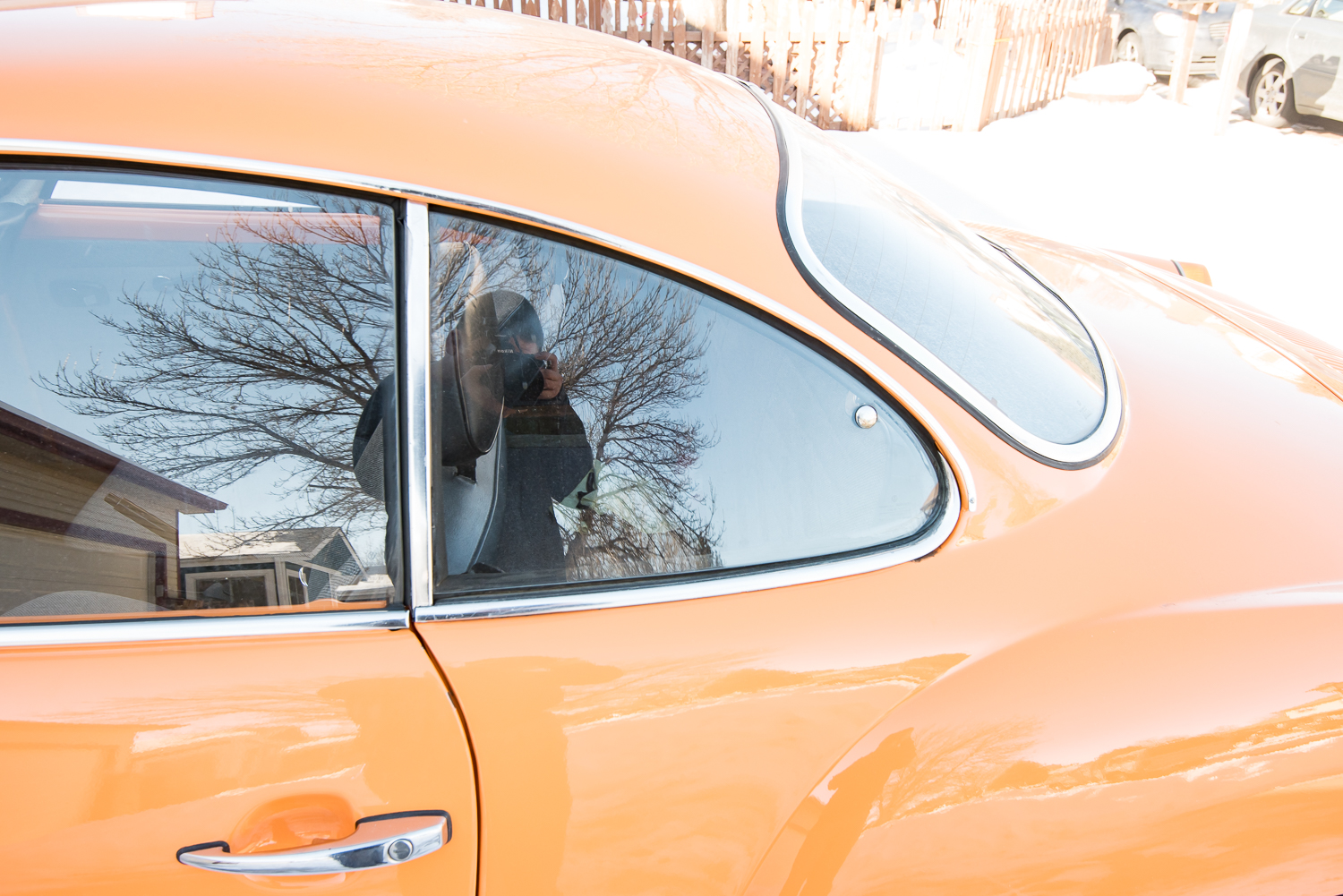 Amber Orange 1973 Volkswagen Karmann Ghia