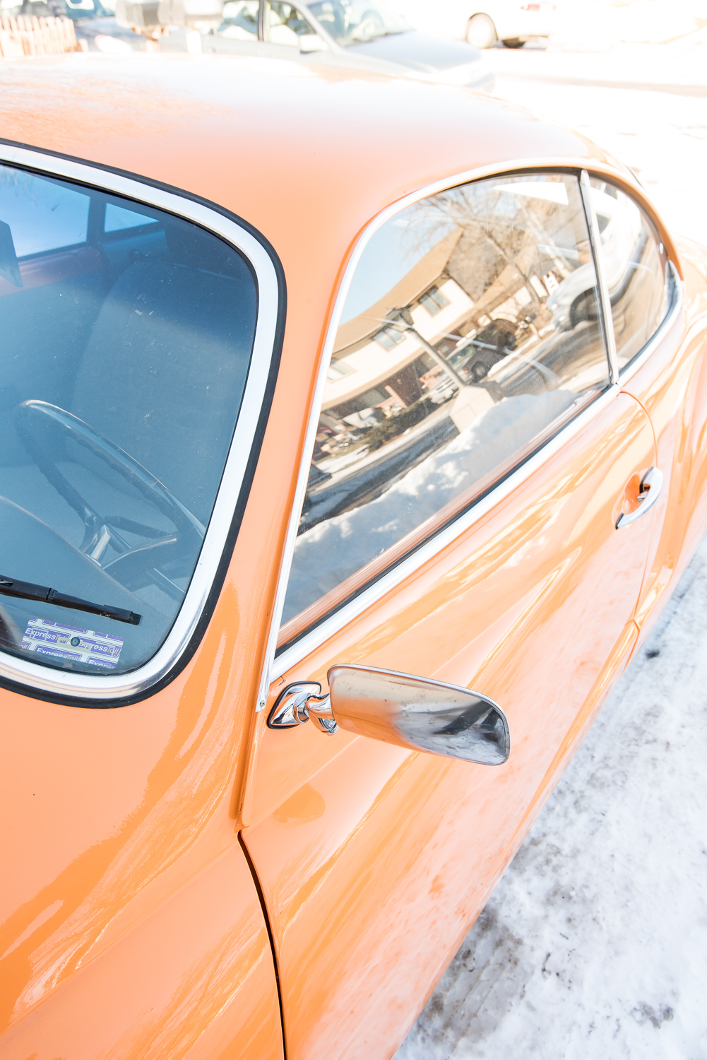 Amber Orange 1973 Volkswagen Karmann Ghia