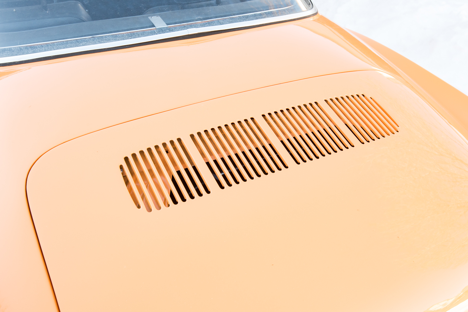 Amber Orange 1973 Volkswagen Karmann Ghia