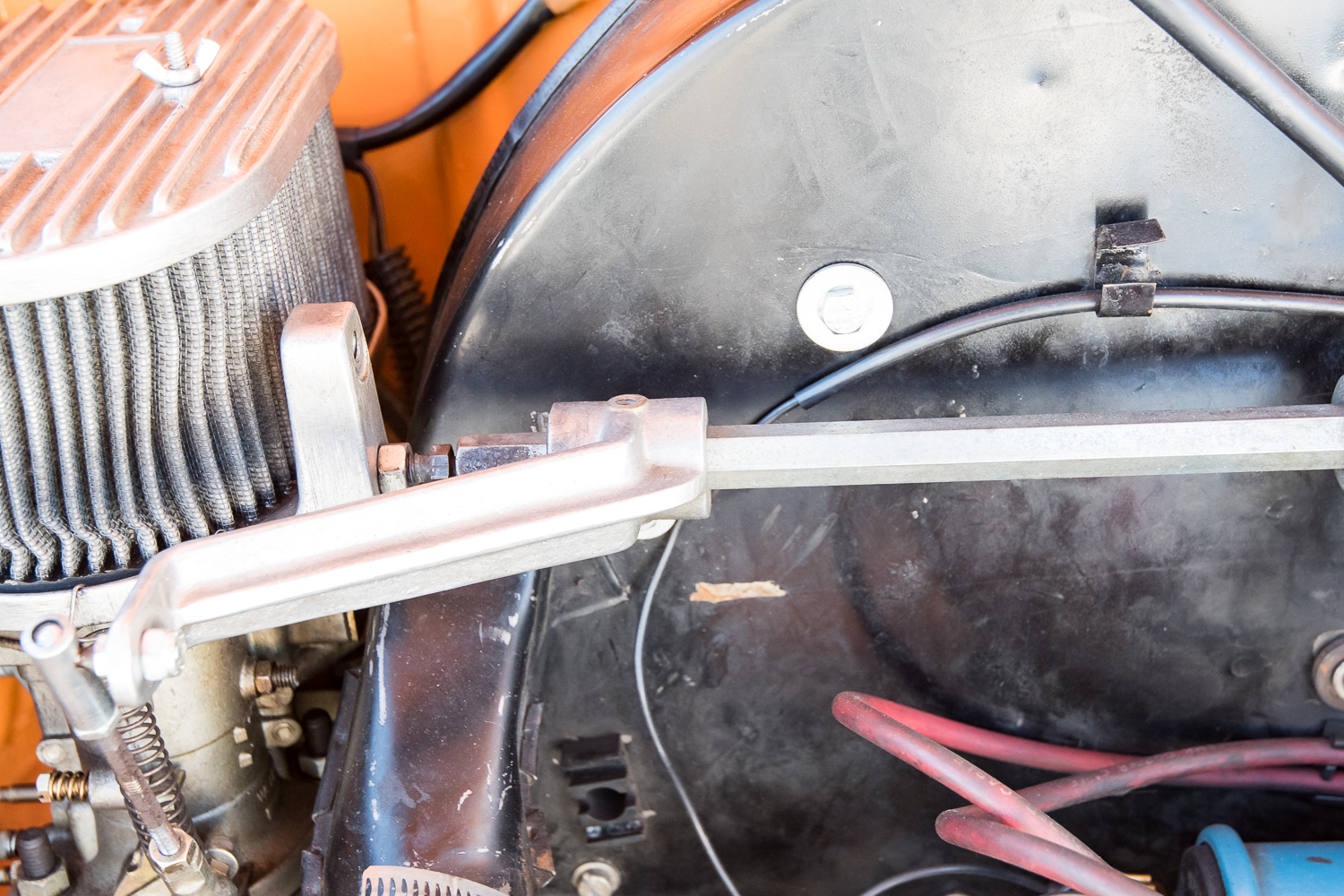 Amber Orange 1973 Volkswagen Karmann Ghia