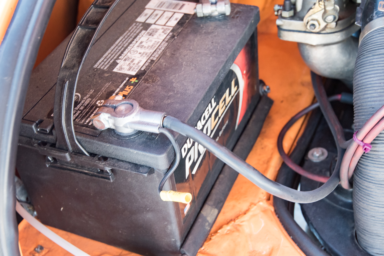 Amber Orange 1973 Volkswagen Karmann Ghia