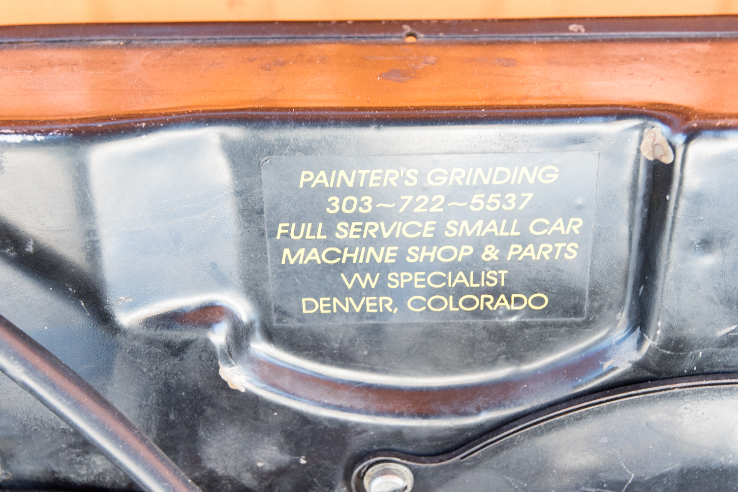 Amber Orange 1973 Volkswagen Karmann Ghia