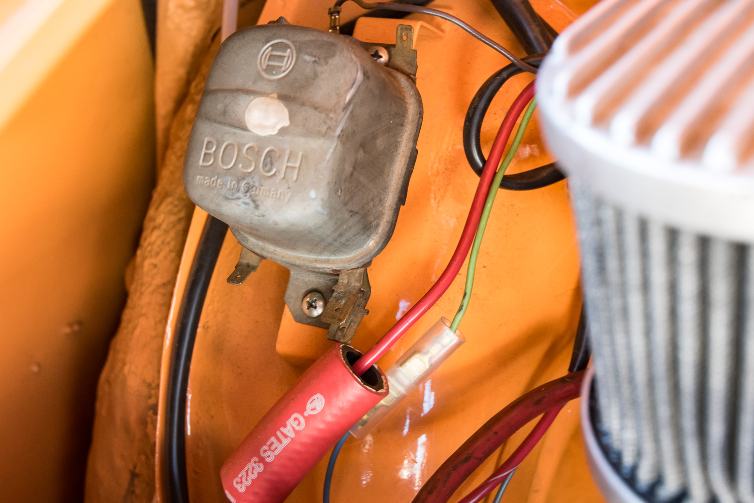 Amber Orange 1973 Volkswagen Karmann Ghia