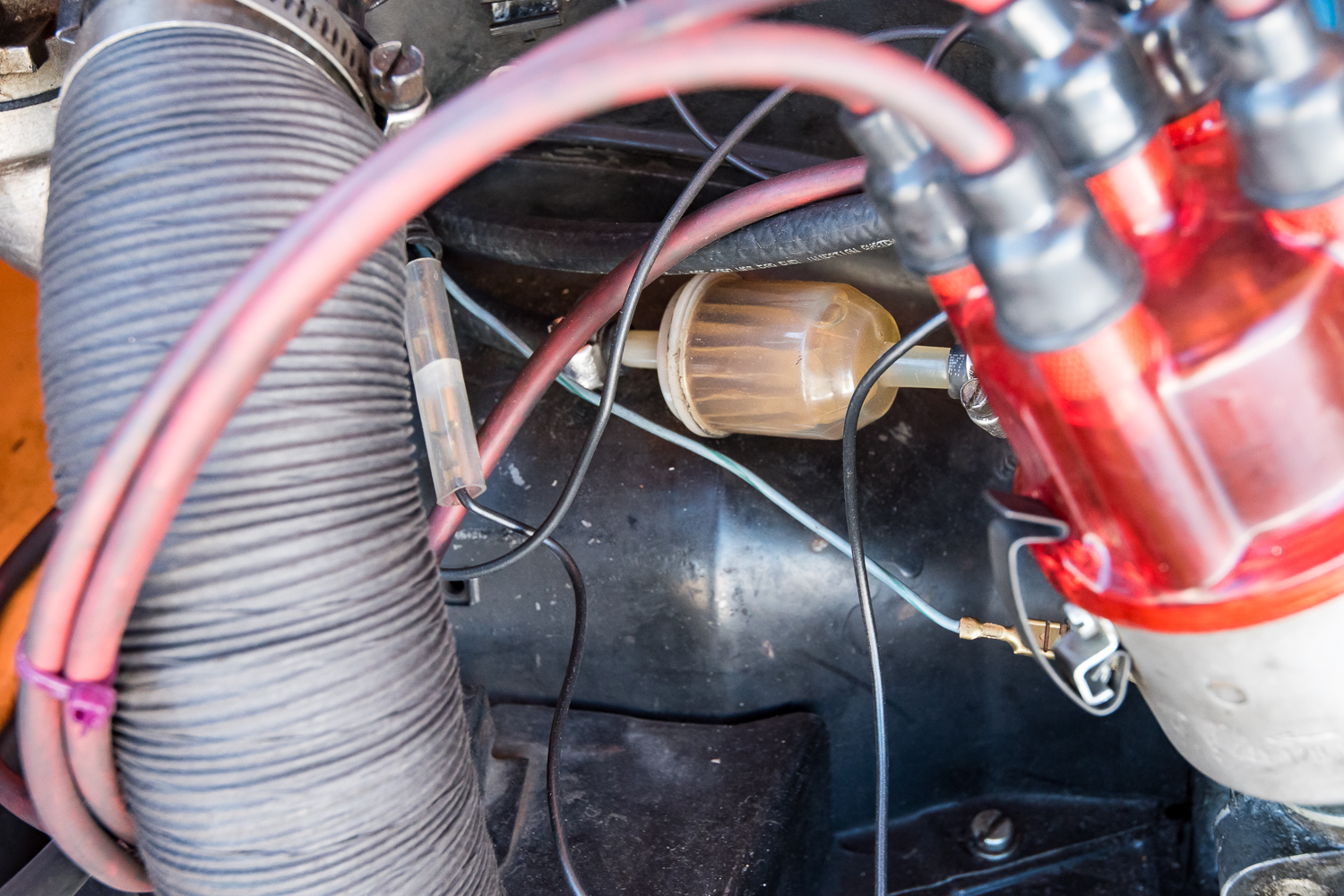 Amber Orange 1973 Volkswagen Karmann Ghia