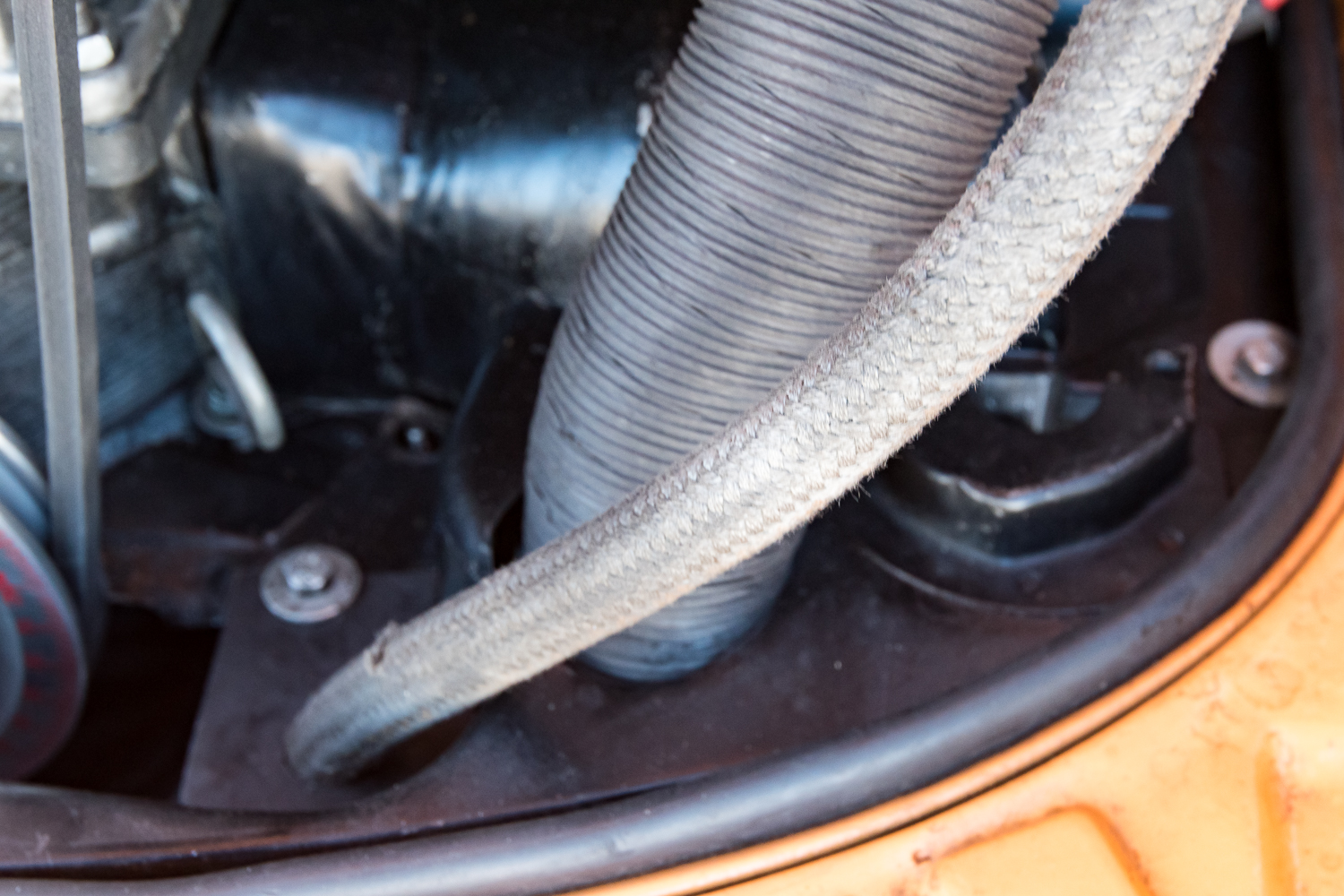 Amber Orange 1973 Volkswagen Karmann Ghia