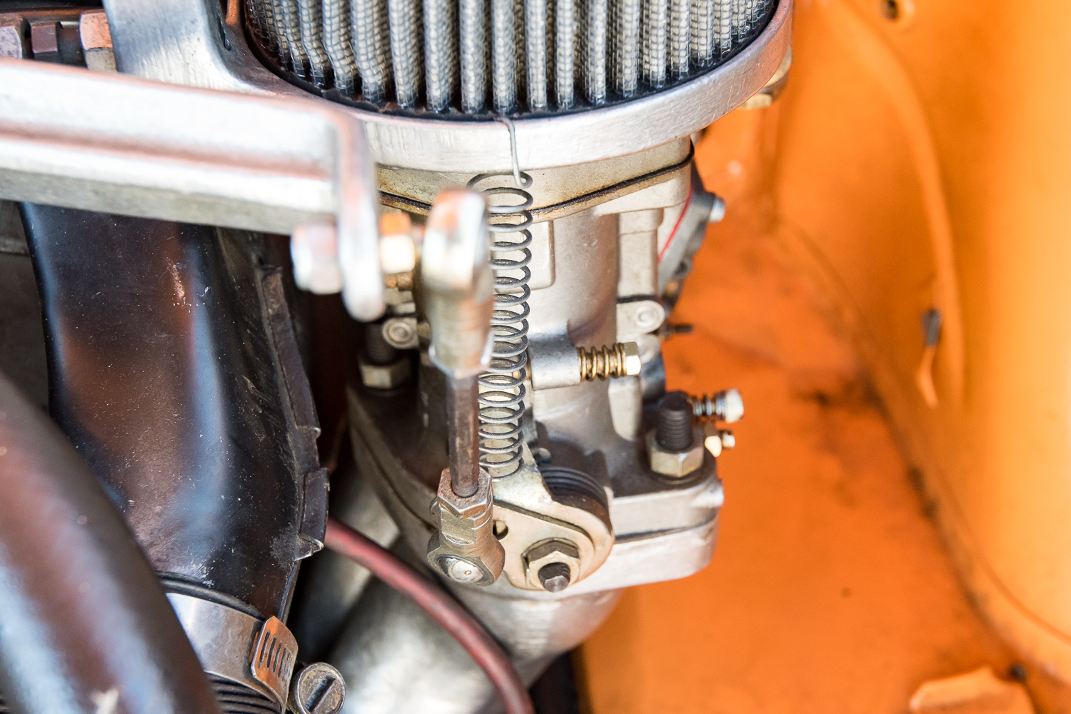 Amber Orange 1973 Volkswagen Karmann Ghia