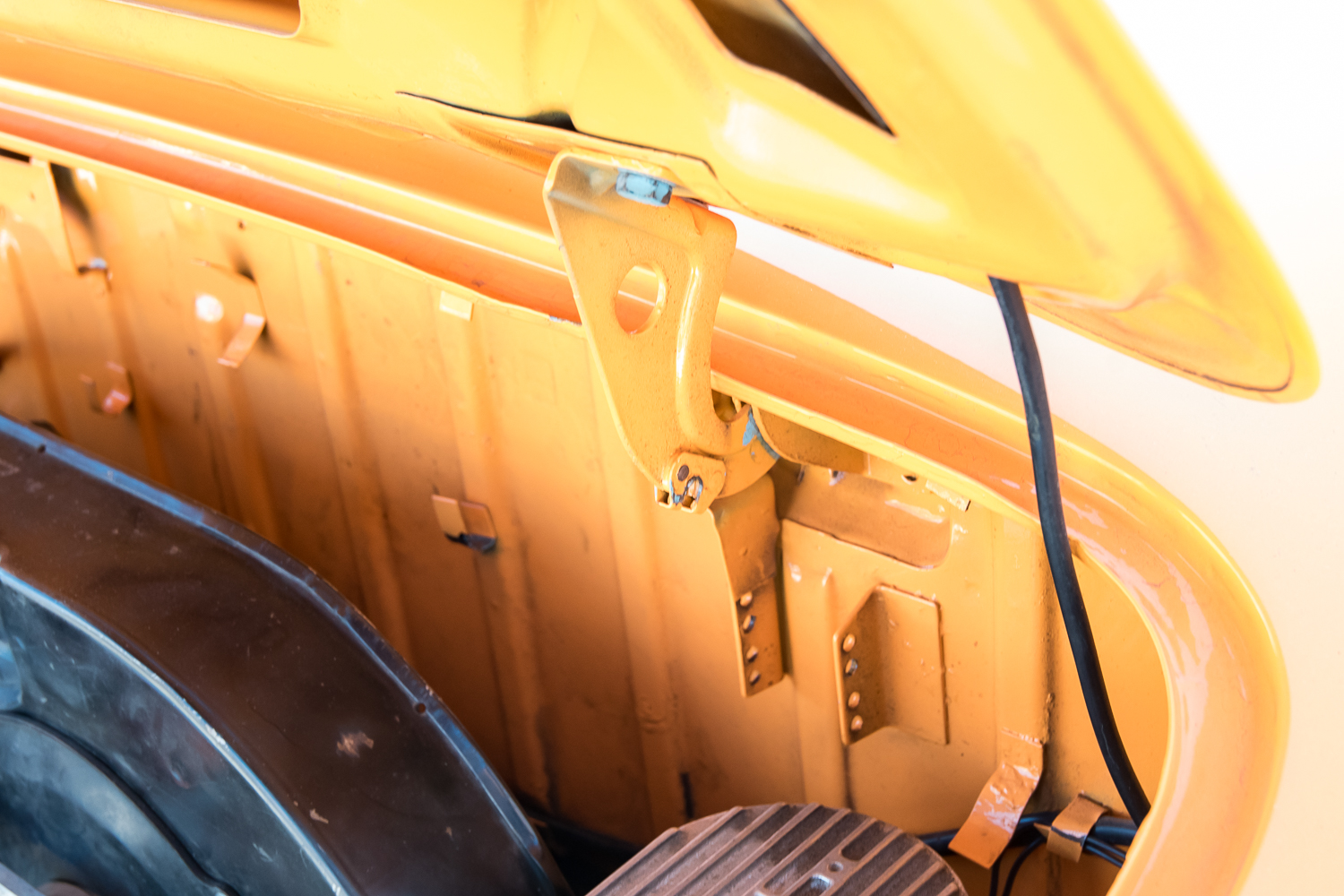 Amber Orange 1973 Volkswagen Karmann Ghia