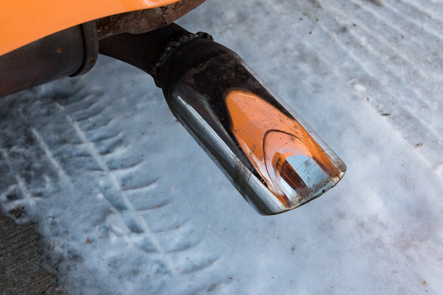 Amber Orange 1973 Volkswagen Karmann Ghia