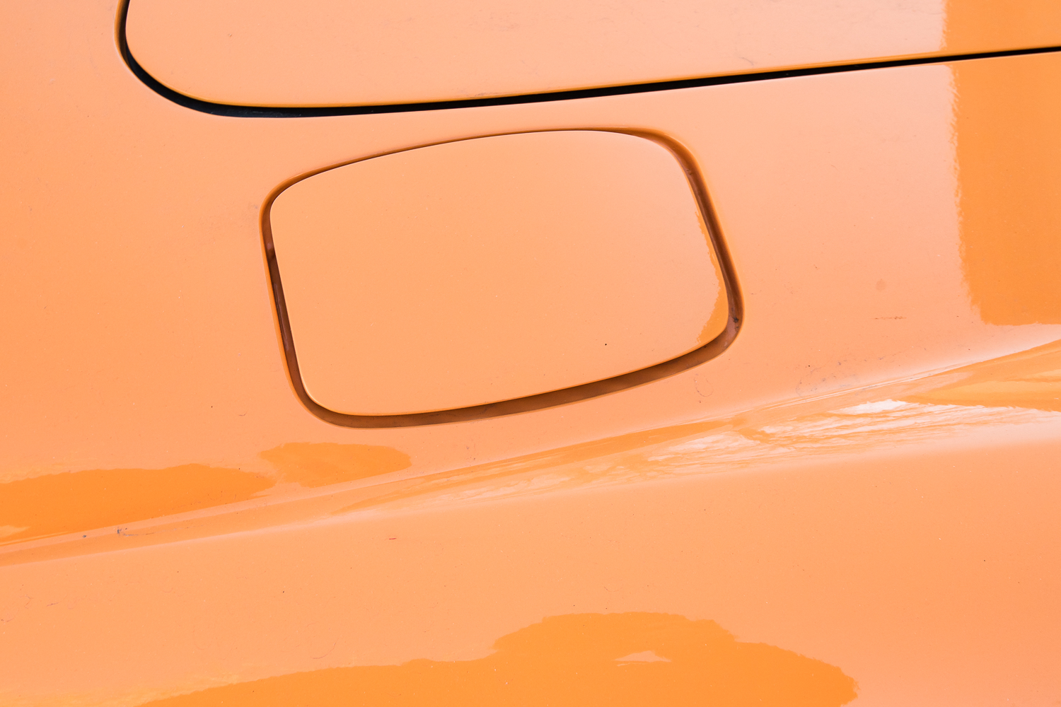 Amber Orange 1973 Volkswagen Karmann Ghia