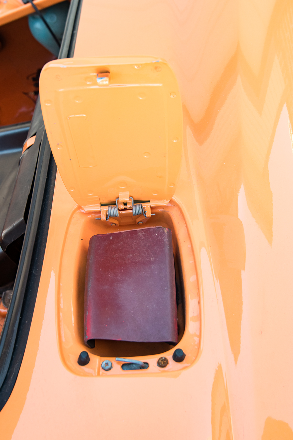 Amber Orange 1973 Volkswagen Karmann Ghia