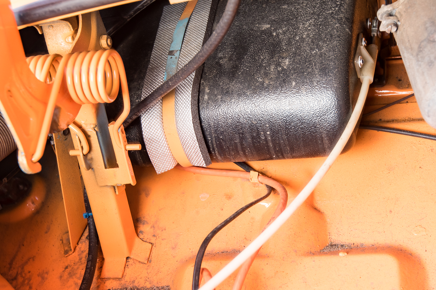 Amber Orange 1973 Volkswagen Karmann Ghia