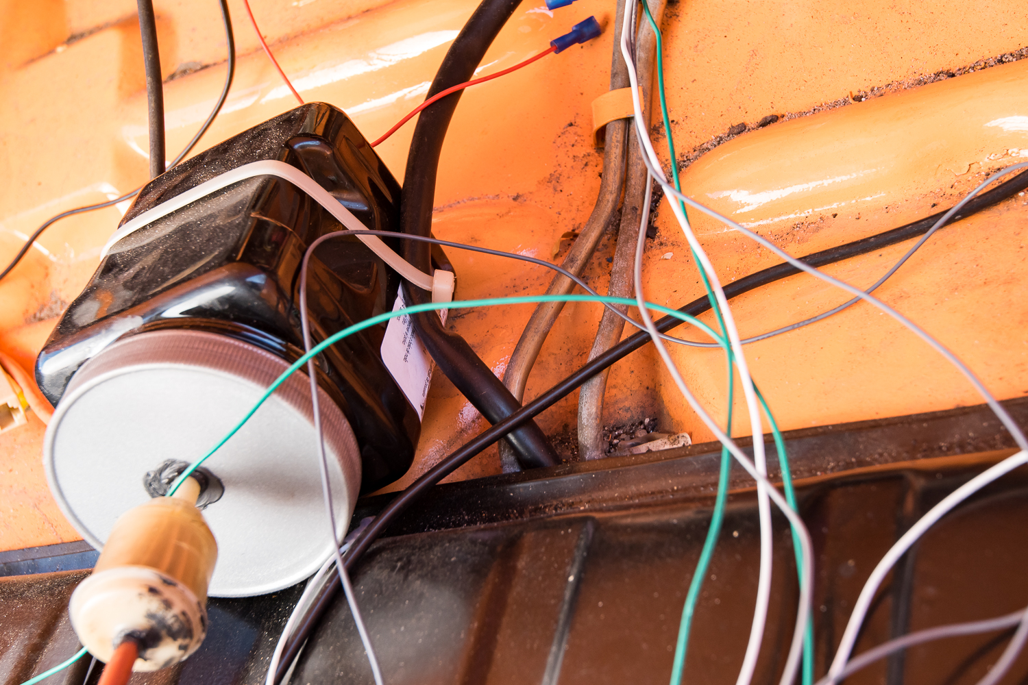 Amber Orange 1973 Volkswagen Karmann Ghia