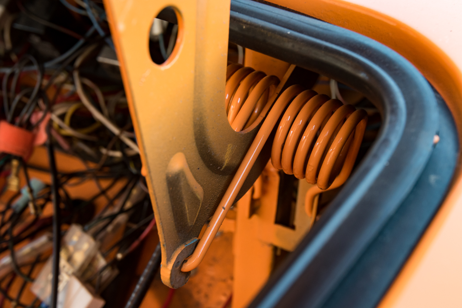 Amber Orange 1973 Volkswagen Karmann Ghia