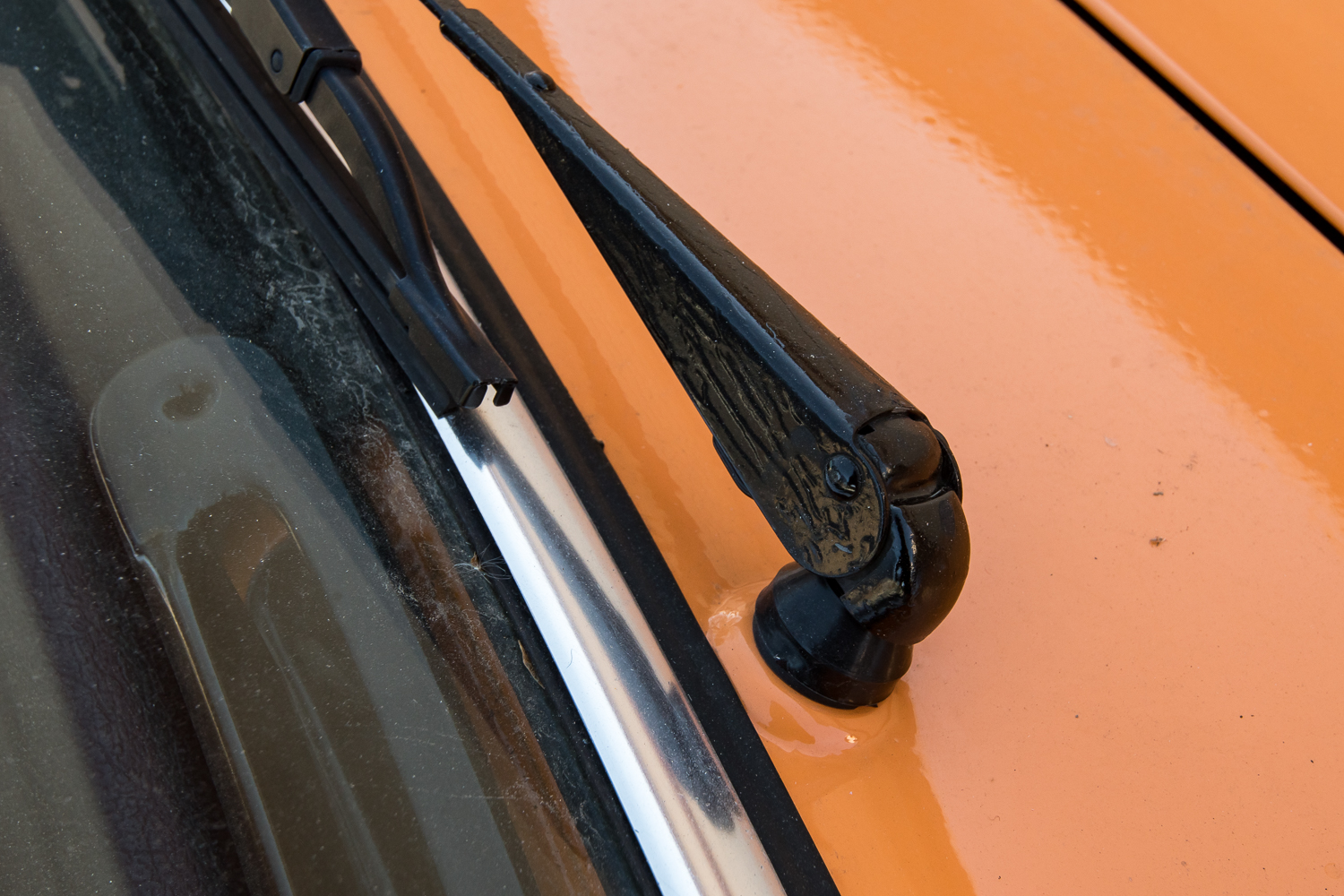 Amber Orange 1973 Volkswagen Karmann Ghia