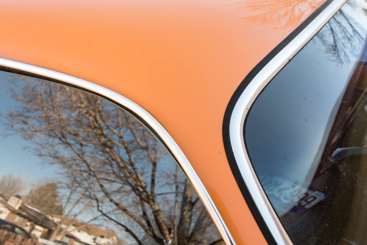 Amber Orange 1973 Volkswagen Karmann Ghia