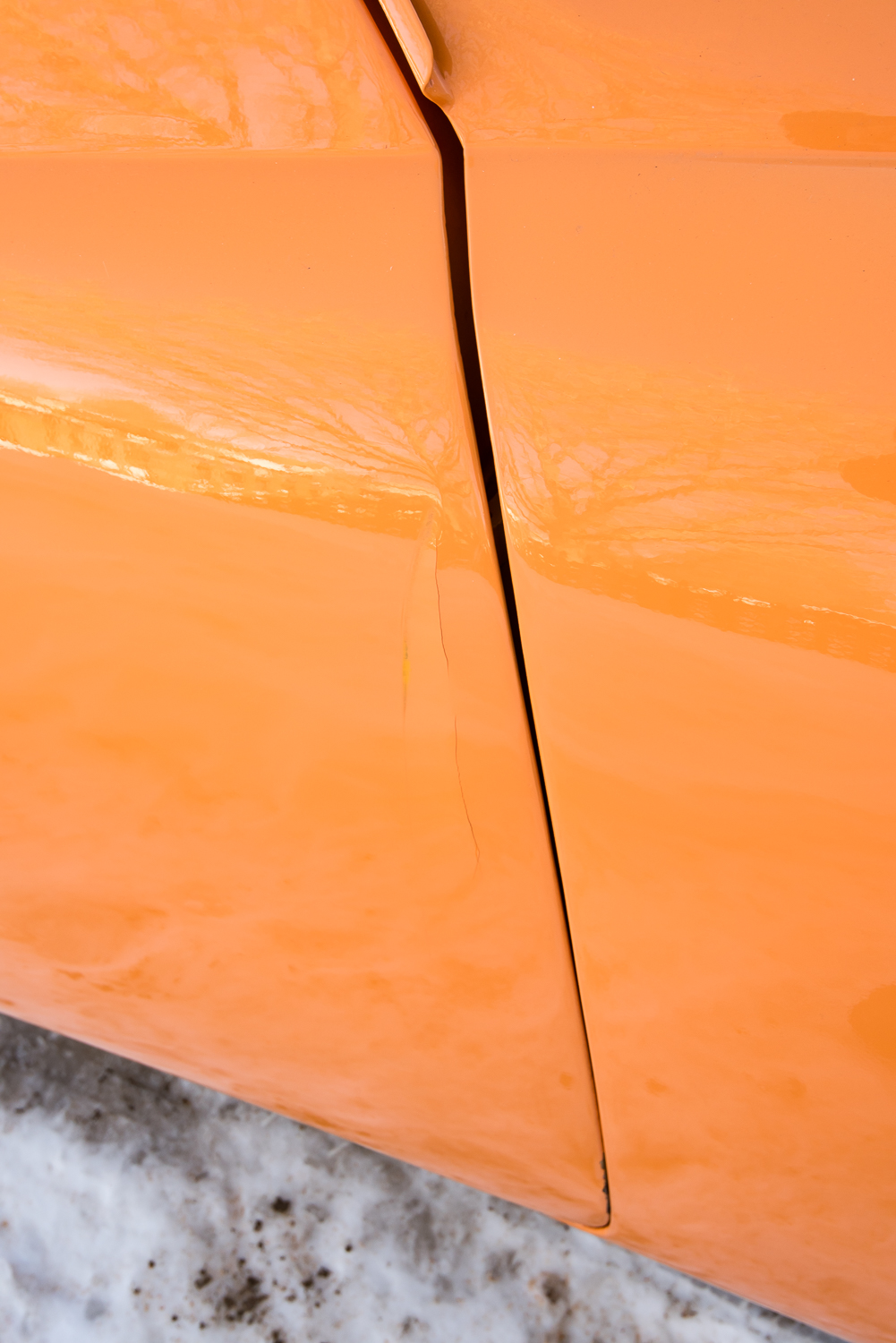 Amber Orange 1973 Volkswagen Karmann Ghia