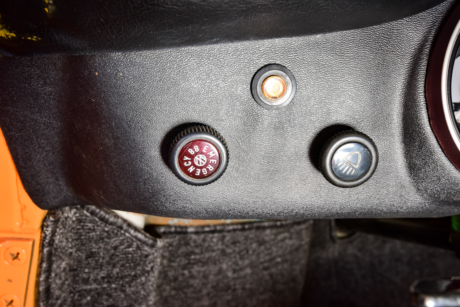 Amber Orange 1973 Volkswagen Karmann Ghia