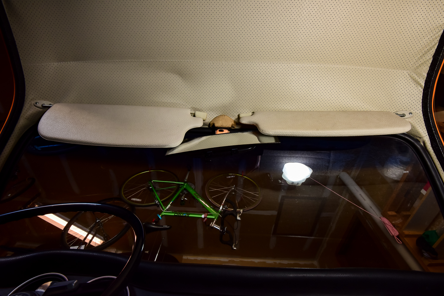 Amber Orange 1973 Volkswagen Karmann Ghia