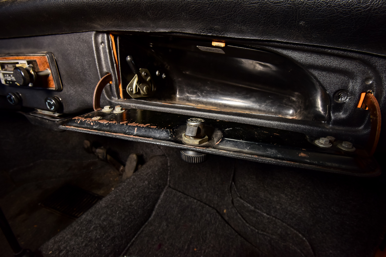 Amber Orange 1973 Volkswagen Karmann Ghia