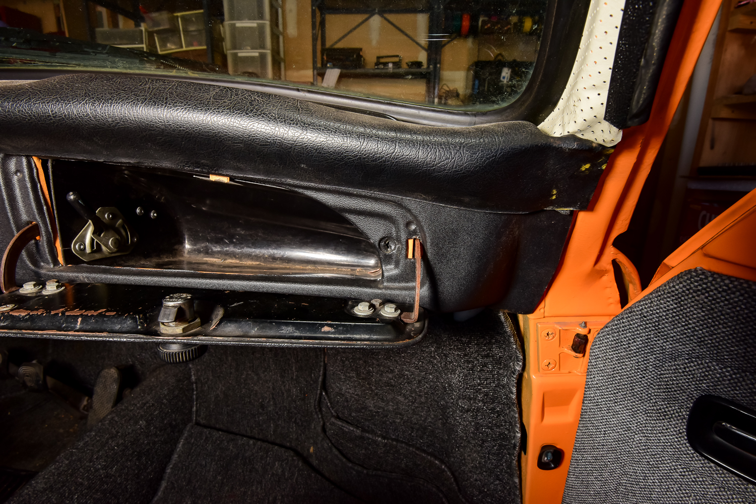 Amber Orange 1973 Volkswagen Karmann Ghia