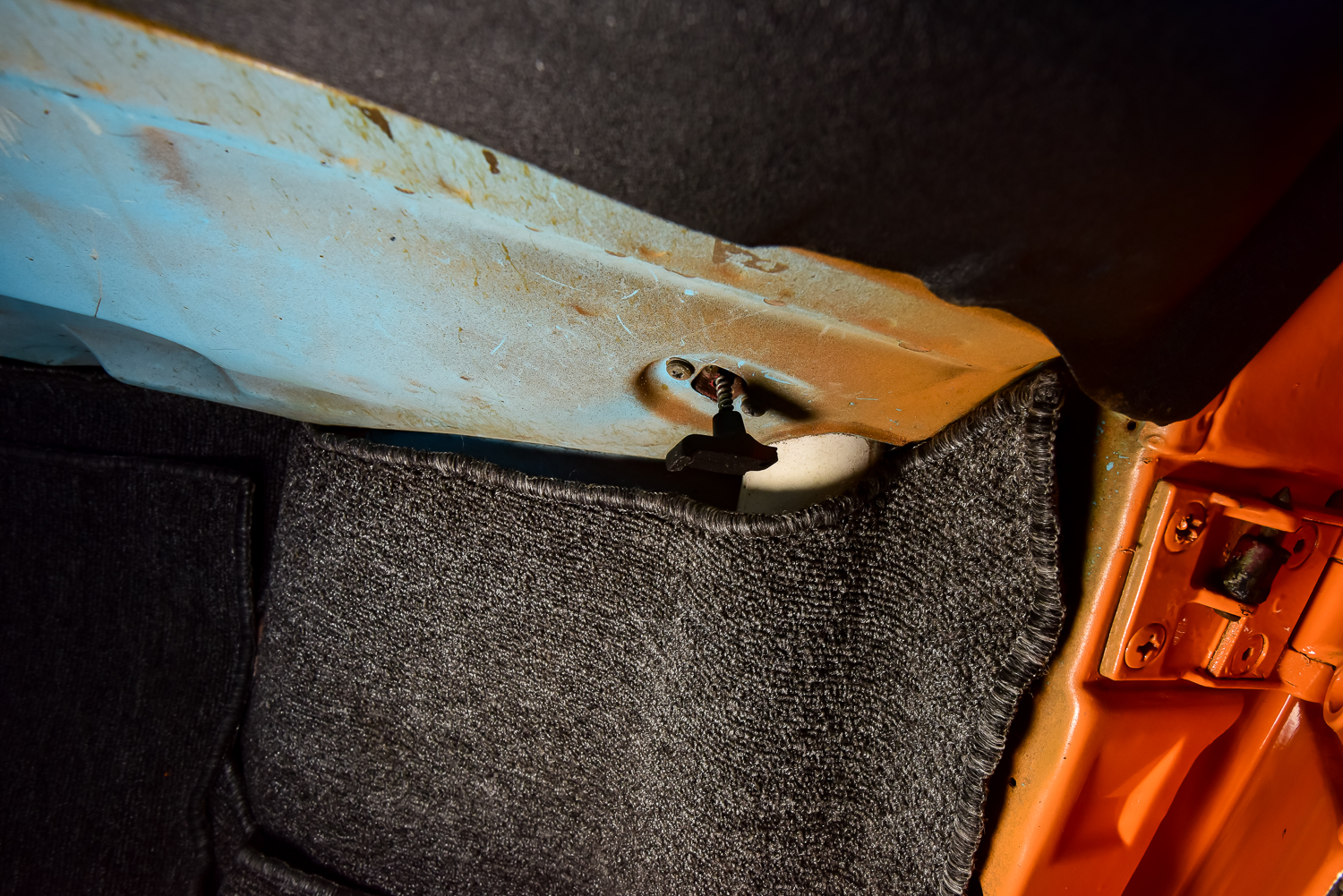 Amber Orange 1973 Volkswagen Karmann Ghia