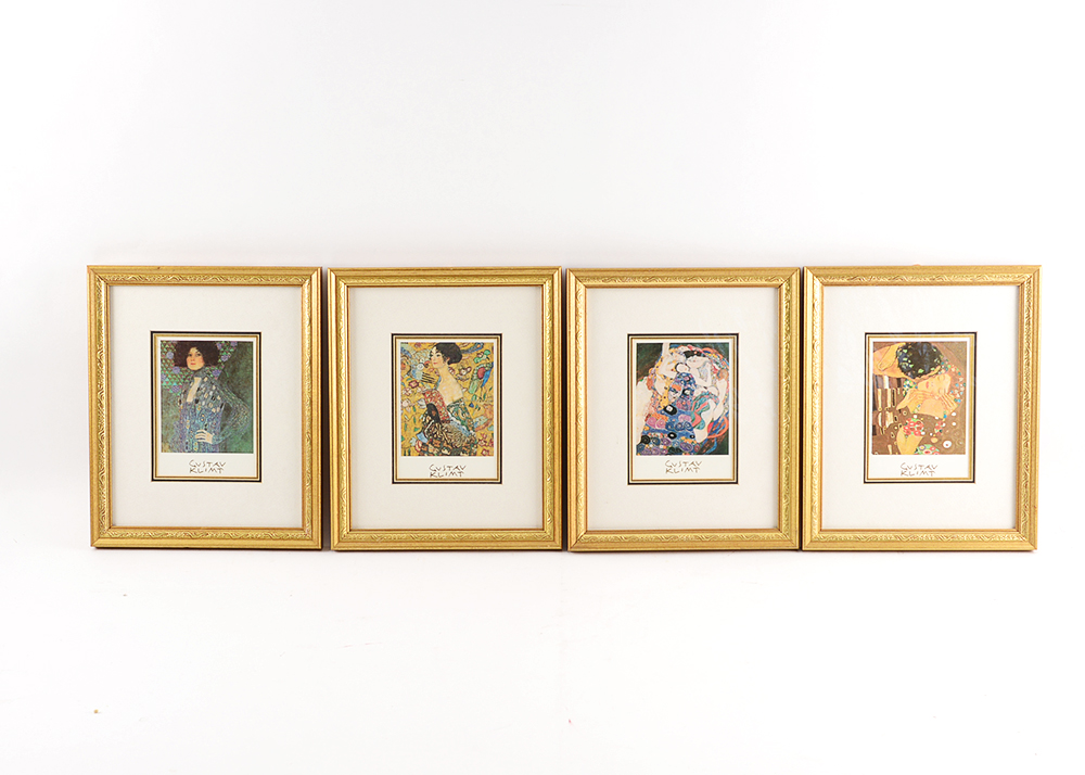 Gustav Klimt Photolithographic Framed Reproductions