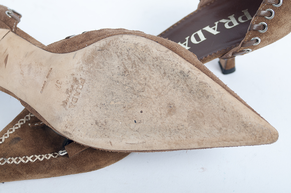 PRADA Vero Cuoio Heels