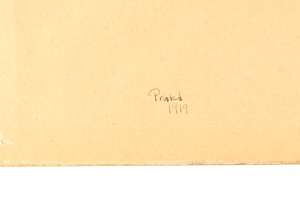 "Oh! what a Pal was Mary" Framed Sheet Music