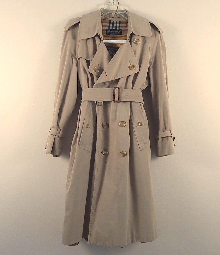 Ladies Burberry Traditional Trench Coat with Removable Lining