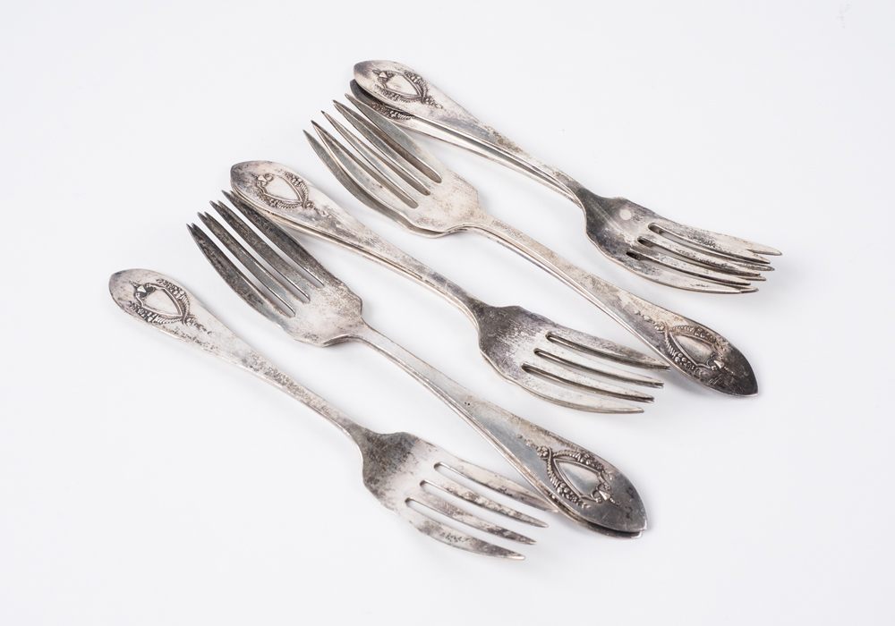 Sterling Silver Lunt E.E. Muller Mount Vernon Flatware