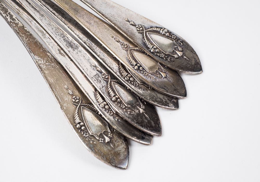 Sterling Silver Lunt E.E. Muller Mount Vernon Flatware