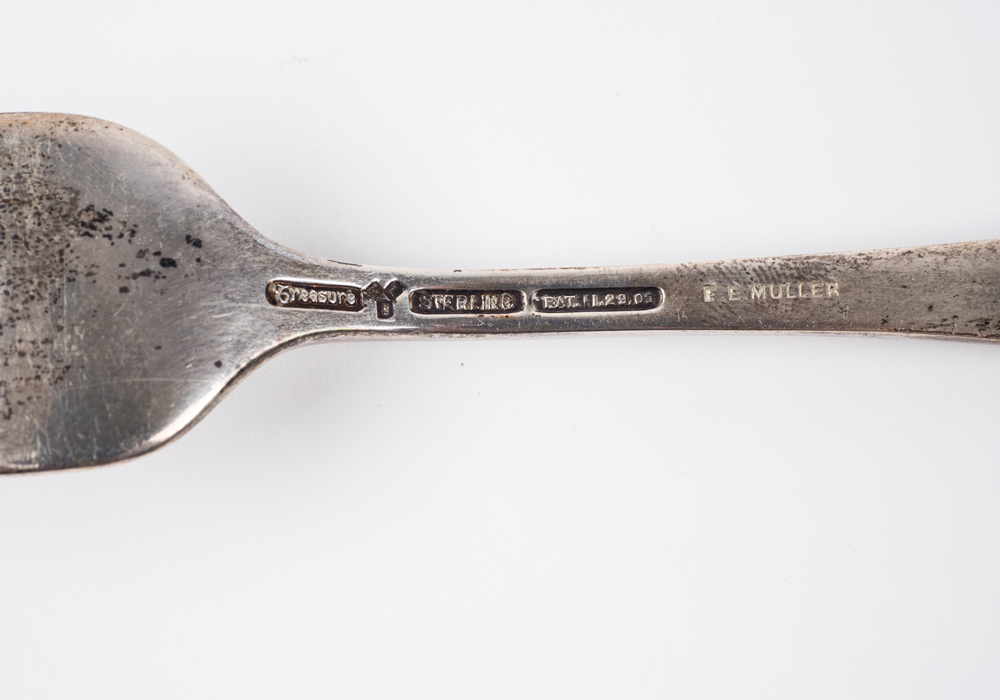 Sterling Silver Lunt E.E. Muller Mount Vernon Flatware