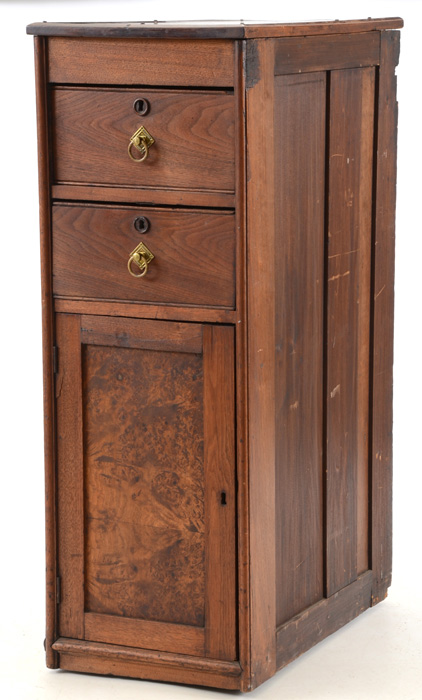 Victorian Walnut Built-In Cabinet