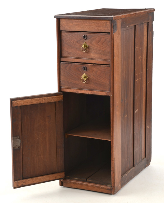 Victorian Walnut Built-In Cabinet