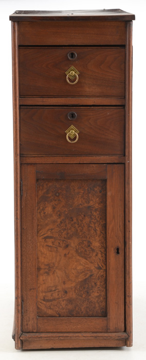 Victorian Walnut Built-In Cabinet