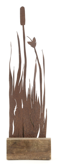 Rustic Field Grasses Sculpture