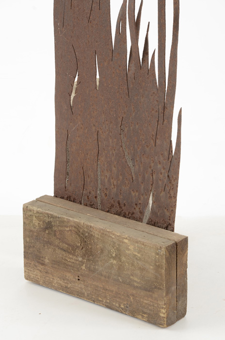 Rustic Field Grasses Sculpture