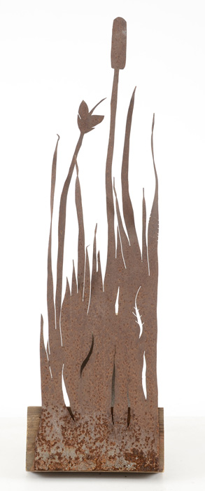 Rustic Field Grasses Sculpture