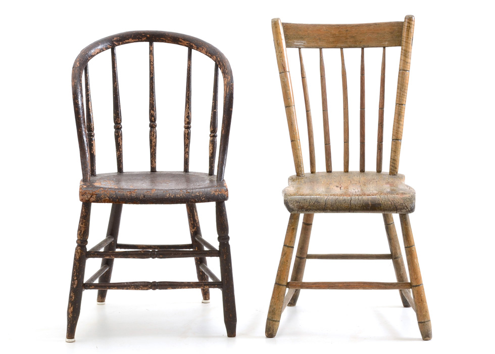 Two Early American Side Chairs