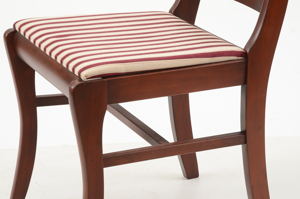 Sheraton Style Lyre Back Chairs