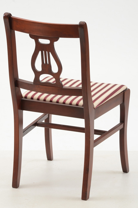 Sheraton Style Lyre Back Chairs