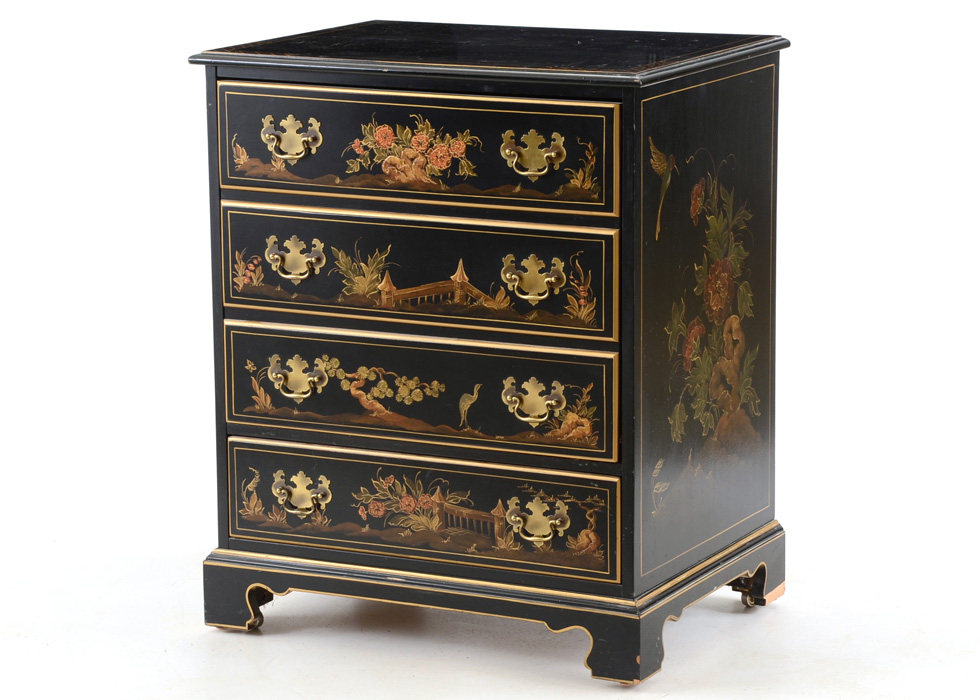 Asian-Inspired Lift Up Television Cabinet