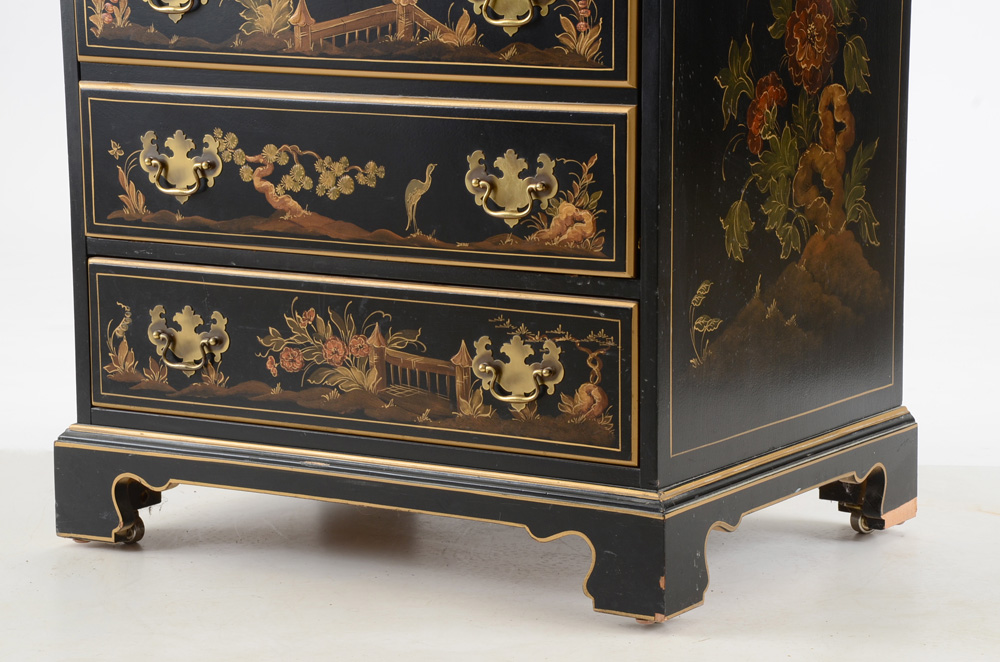 Asian-Inspired Lift Up Television Cabinet