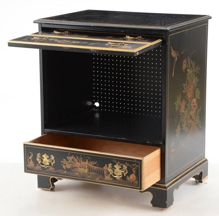 Asian-Inspired Lift Up Television Cabinet