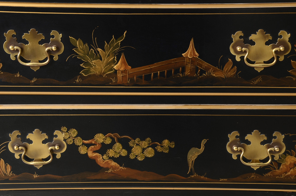 Asian-Inspired Lift Up Television Cabinet