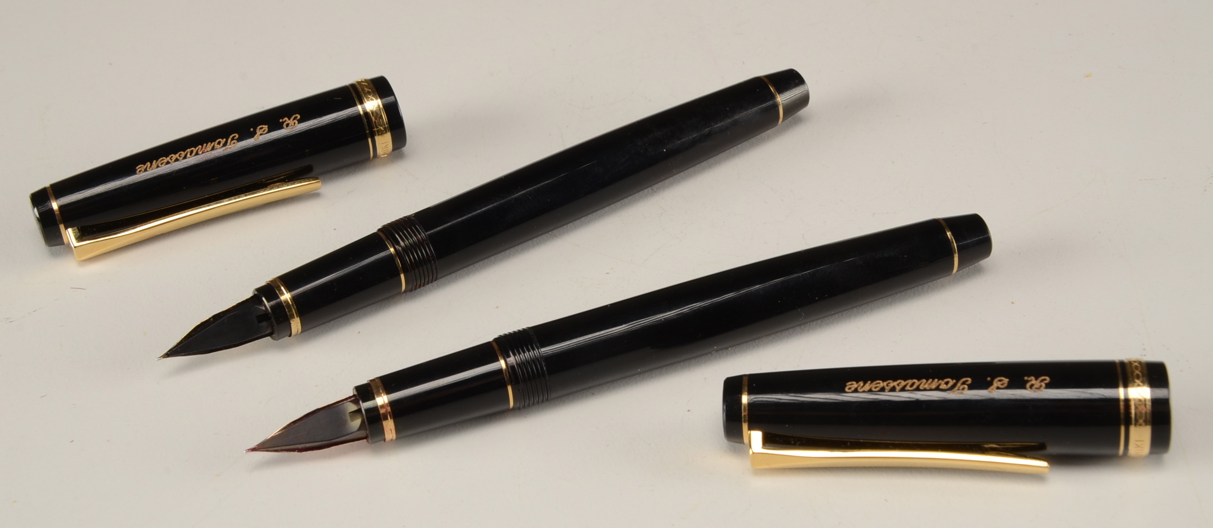 Two Pilot Namiki Fountain Pens