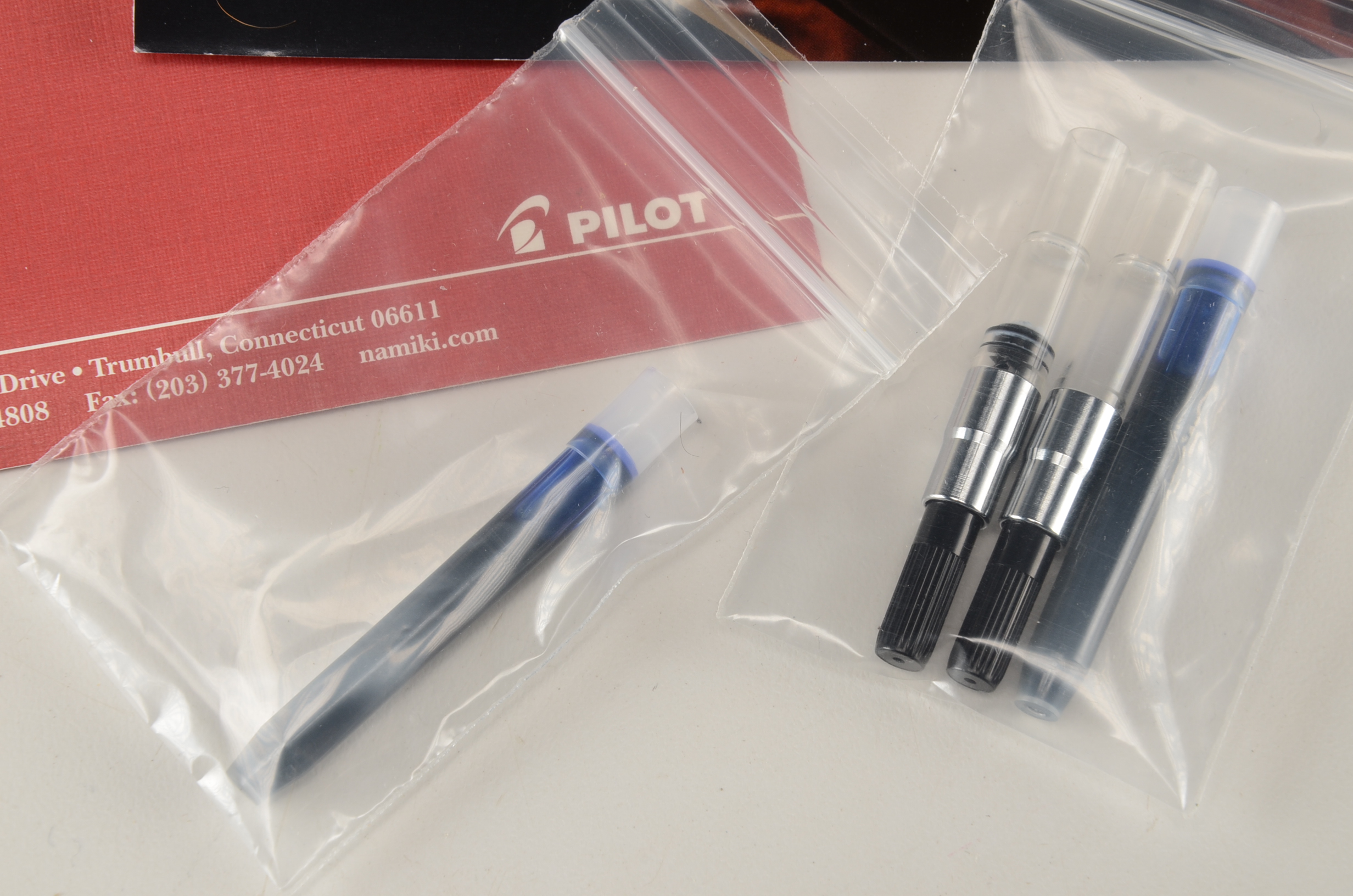 Two Pilot Namiki Fountain Pens
