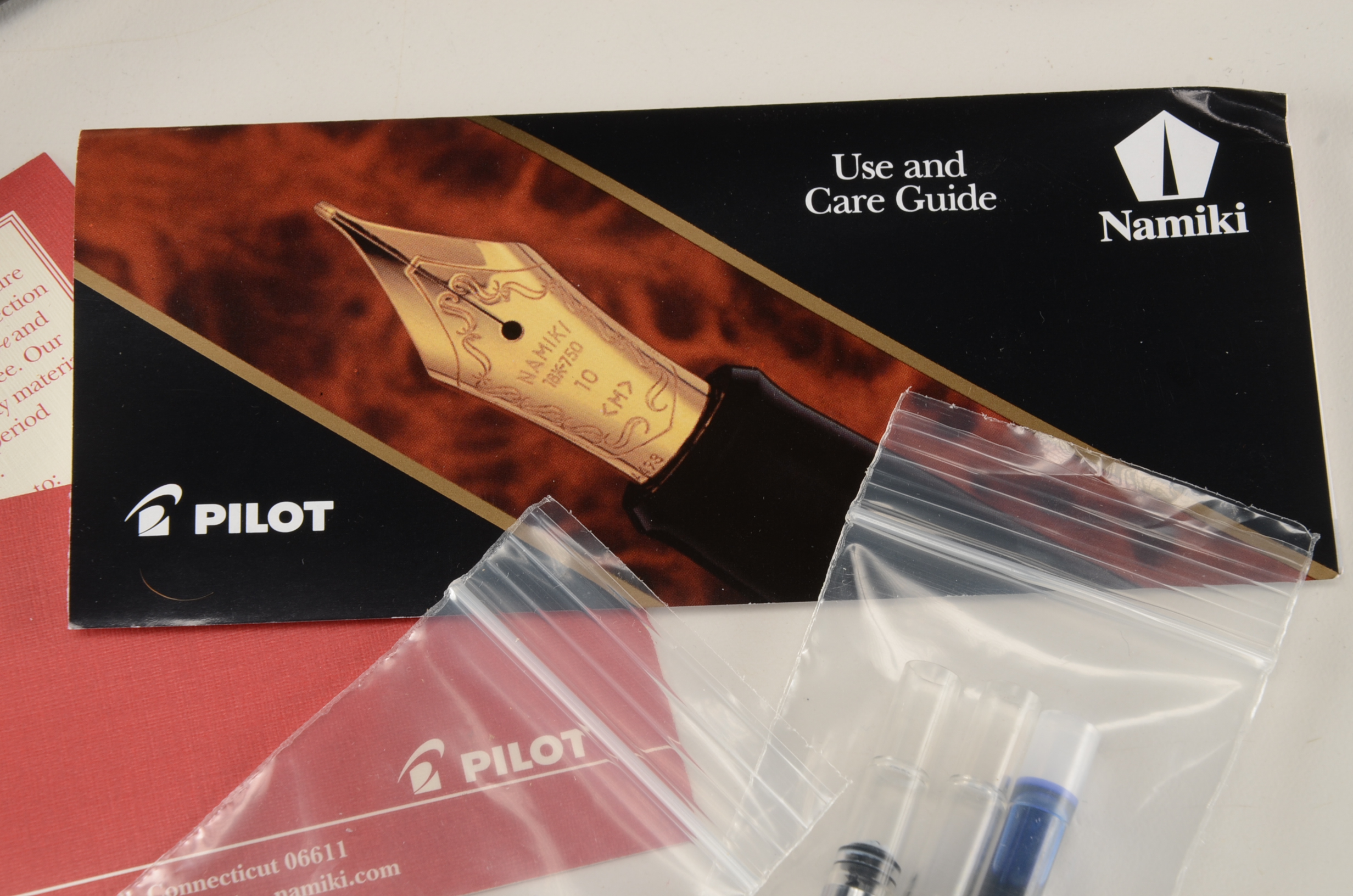 Two Pilot Namiki Fountain Pens