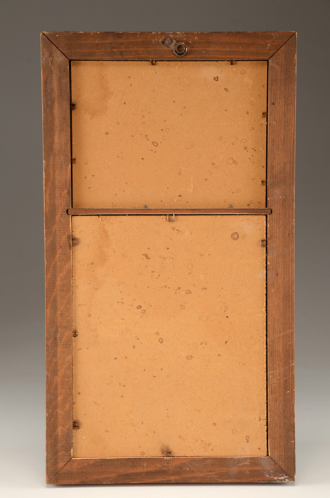 Vintage Currier & Ives Trumeau Mirror