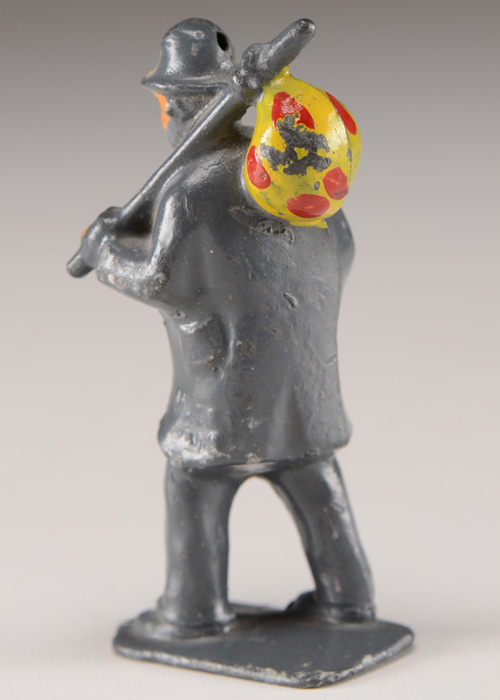 Vintage Pair of Lead Toy Figurines Including a Manoil Figurine